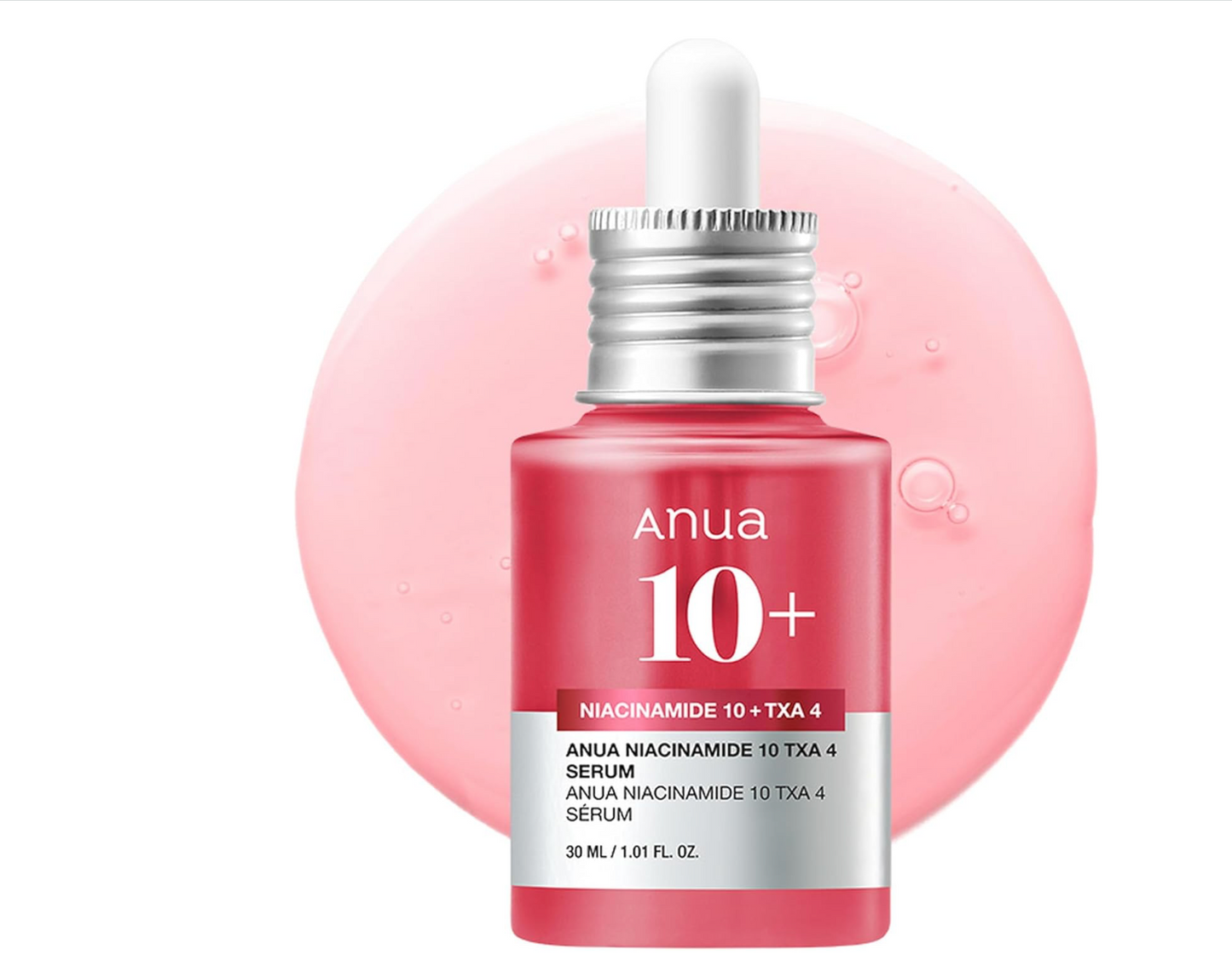 Anua 10+ Sérum Niacinamide 10% + Acide Tranexamique 4%