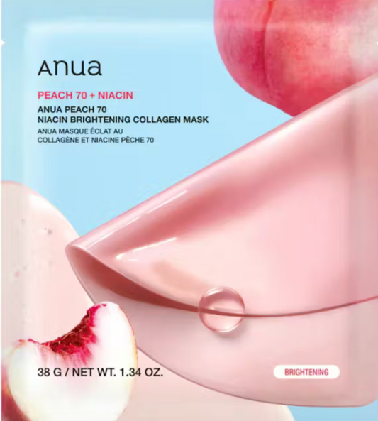 ANUA Niacinamide Sheet Mask – Masque Éclat et Hydratation – 1 pièce
