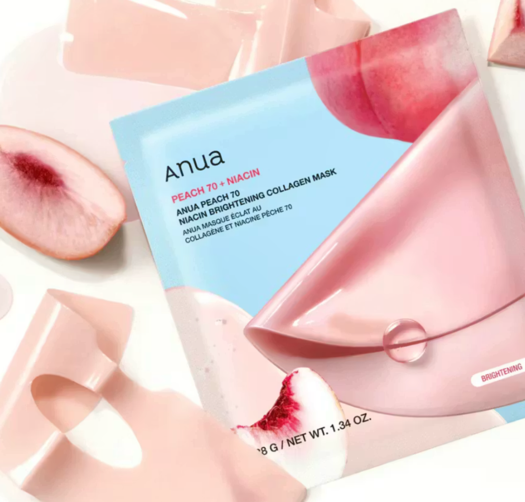 ANUA Niacinamide Sheet Mask – Masque Éclat et Hydratation – 1 pièce