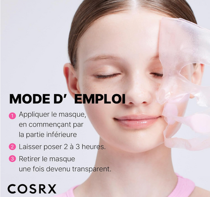 COSRX Advanced Snail Hydrogel Mask – Masque Hydratant et Réparateur – 3 pièce