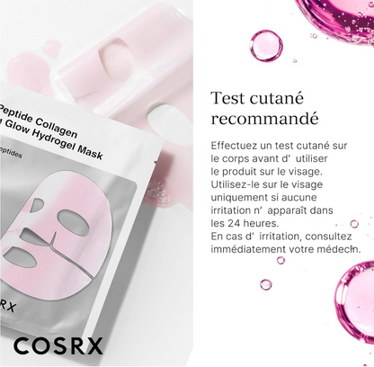 COSRX Advanced Snail Hydrogel Mask – Masque Hydratant et Réparateur – 3 pièce