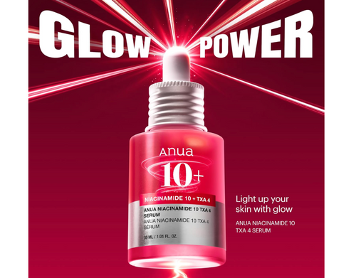 Anua 10+ Sérum Niacinamide 10% + Acide Tranexamique 4%