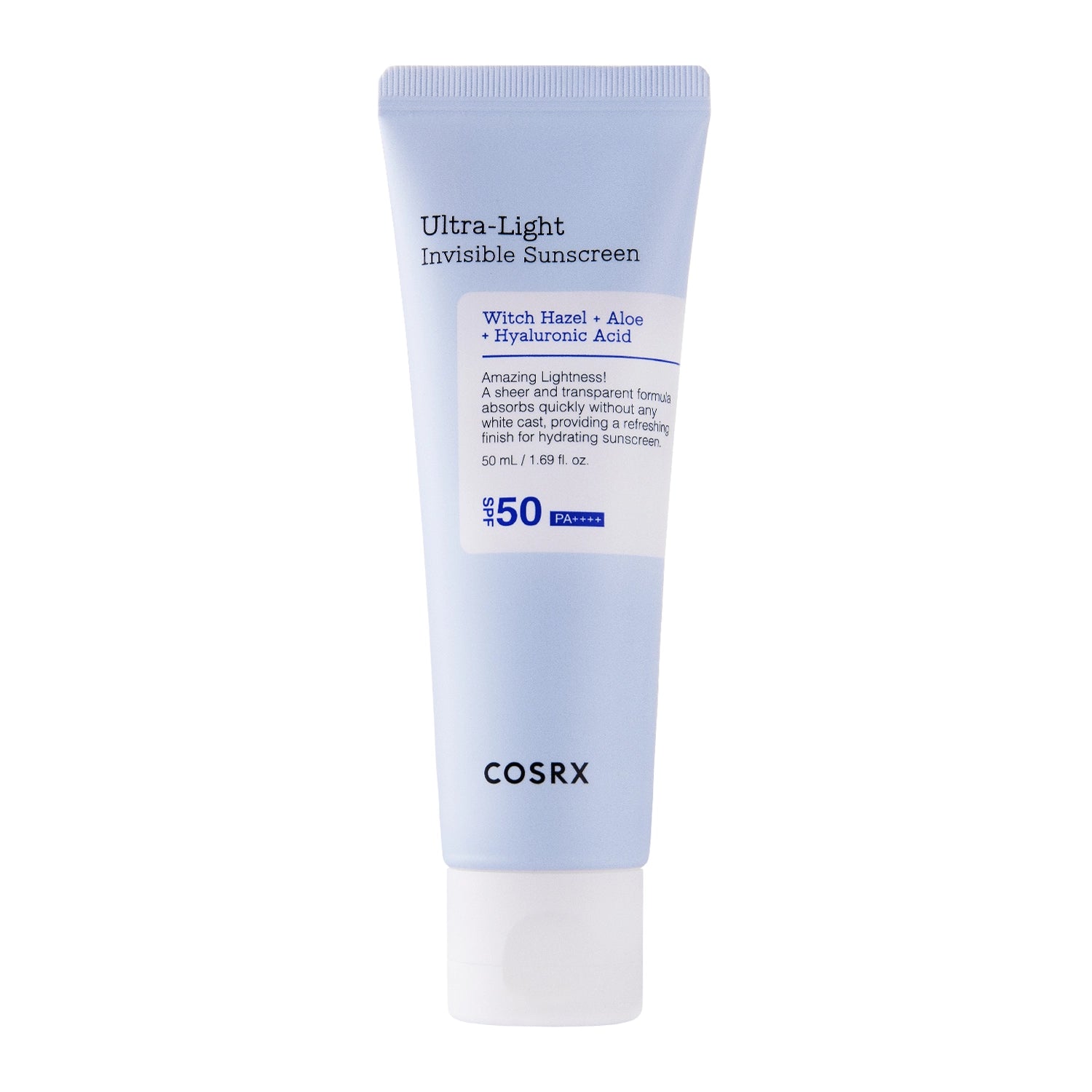 COSRX Ultra Light Invisibile Sunscreen SPF50+ PA++++