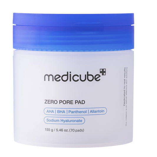 Medicube Zero Pore Pad 2.0 – Pads Exfoliants pour les Pores – 70 pads